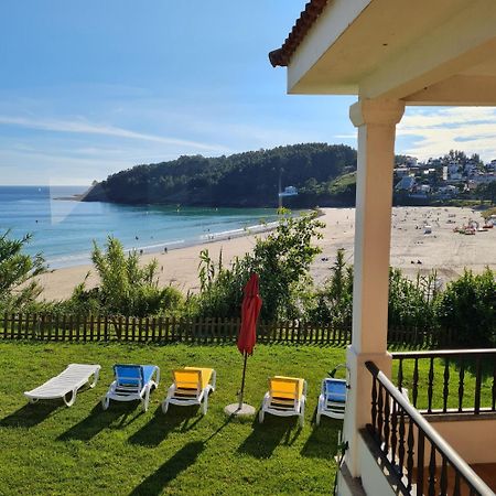 Chalet En Sanxenxo, Encima De La Playa Canelas Villa Bagian luar foto