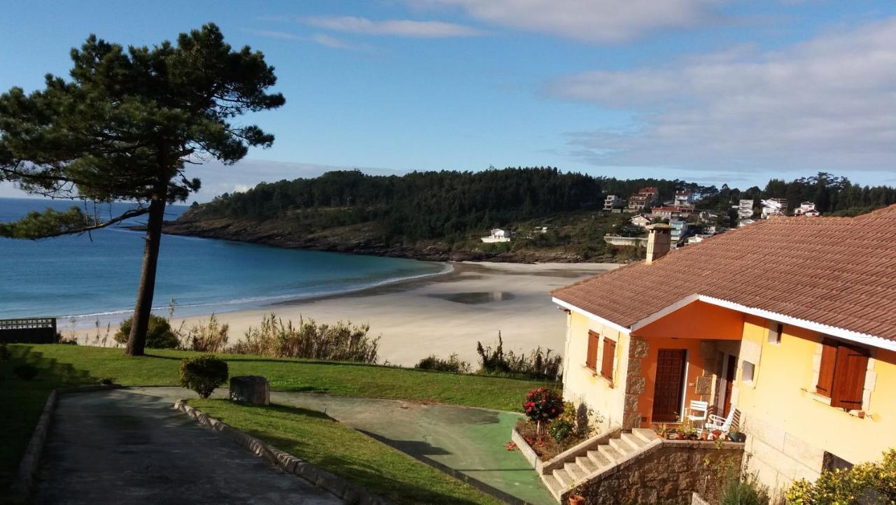 Chalet En Sanxenxo, Encima De La Playa Canelas Villa Bagian luar foto