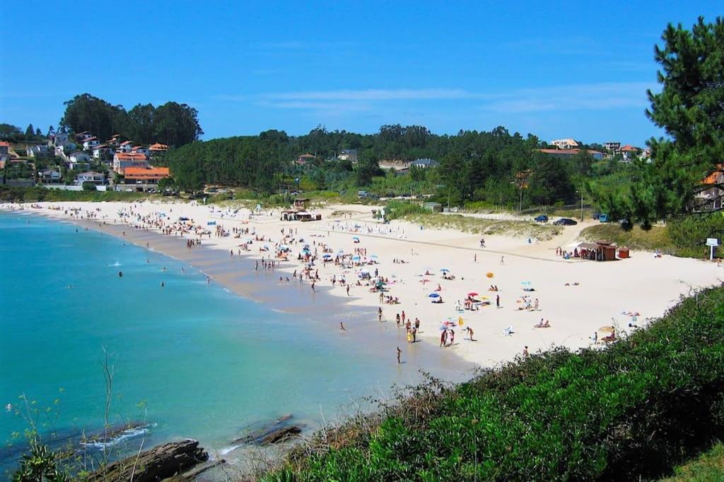 Chalet En Sanxenxo, Encima De La Playa Canelas Villa Bagian luar foto